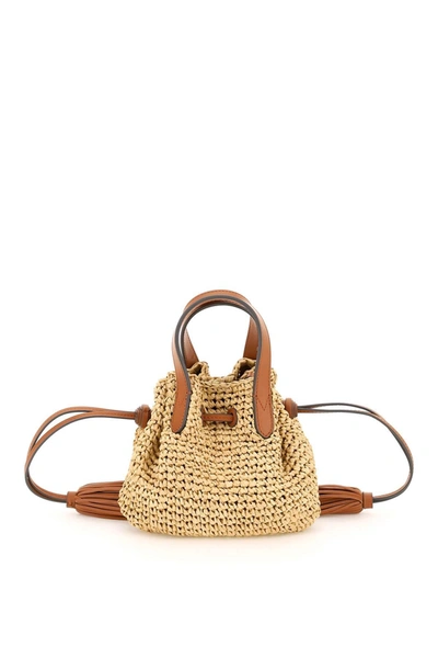 Shop Anya Hindmarch Raffia Handbag