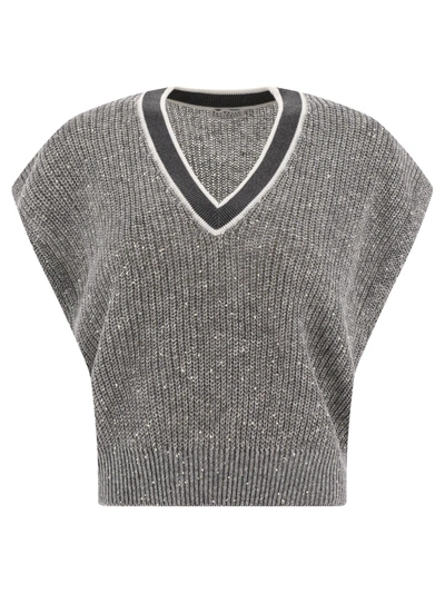 Shop Brunello Cucinelli Active Dazzling Sweater