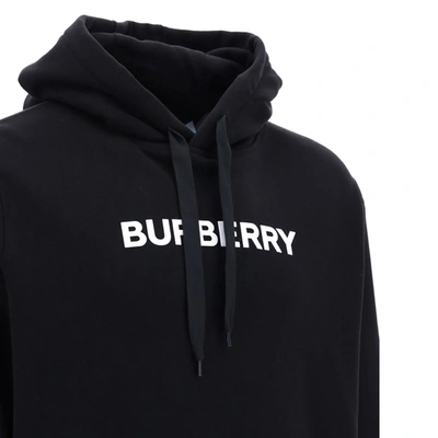Shop Burberry Ansdell Hooded Logo Sweatshirt