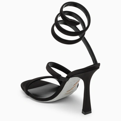 Shop René Caovilla Cleo 105 Black Sandal