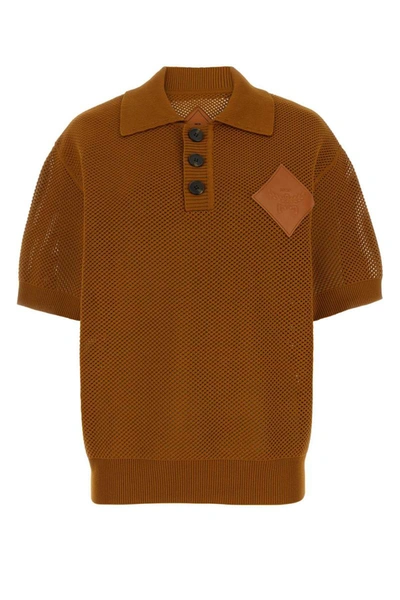 Shop Mcm Polo In Camel