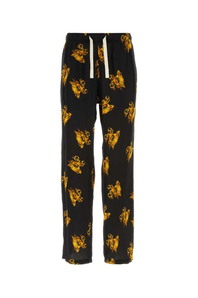 Shop Palm Angels Pants In Printed