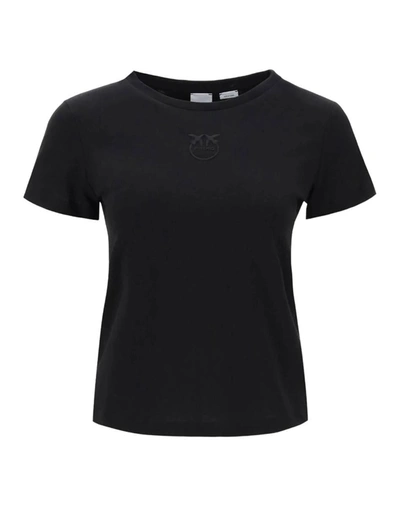 Shop Pinko Short Sleeve T-shirt In Black