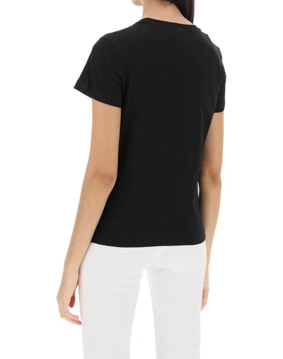 Shop Pinko Short Sleeve T-shirt In Black