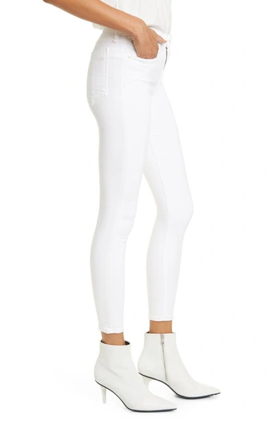 Shop Rag & Bone Nina High Waist Ankle Skinny Jeans In White
