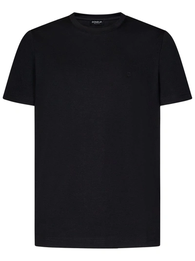 Dondup Logo-detailed T-shirt In Nero