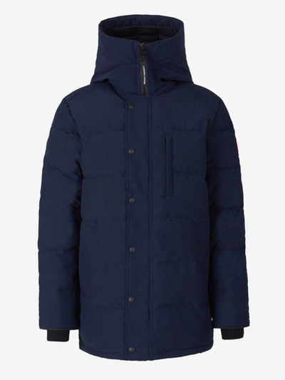 Shop Canada Goose Carson Quilted Parka In Midnight Blue
