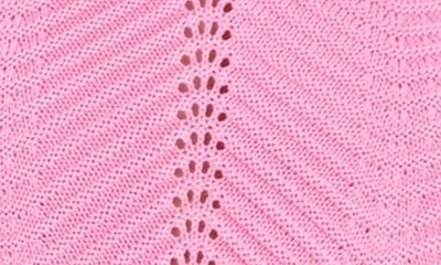 English Factory Scallop Detail Sweater In Pink