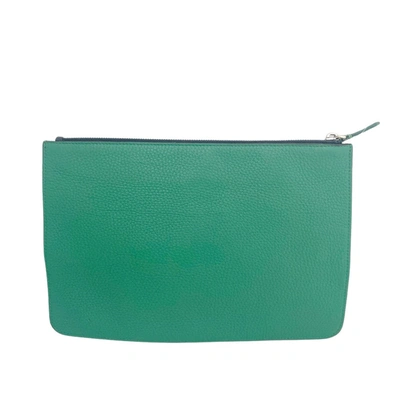 Shop Fendi Selleria Multicolour Leather Clutch Bag ()