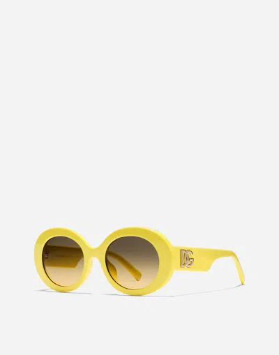 Dolce & Gabbana Occhiale Sole-202401 In Yellow