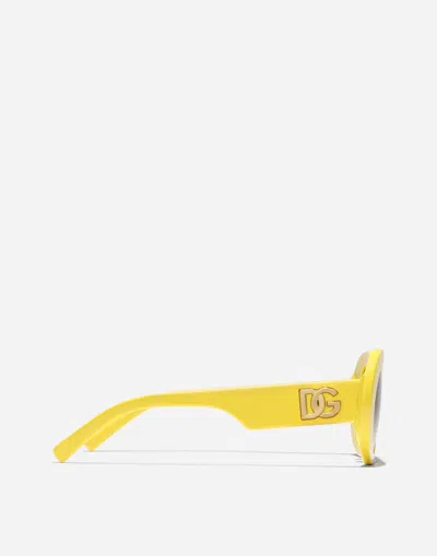 Dolce & Gabbana Occhiale Sole-202401 In Yellow