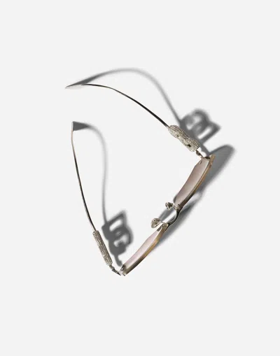 Dolce & Gabbana Occhiale Square-frame Sunglasses In Multicolor