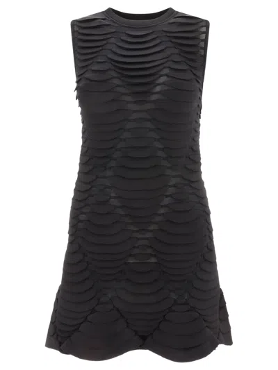 Shop Alaïa Python 3 D Knit Dress