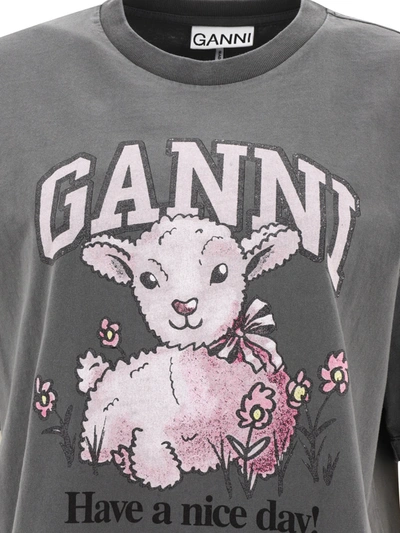 Shop Ganni Future T Shirt
