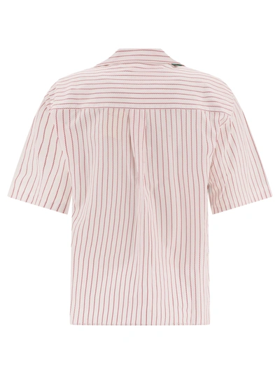 Shop Marni Bowling Shirt With Contrast Back
