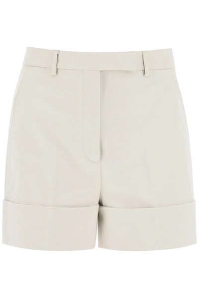 Shop Thom Browne Shorts In Cotton Gabardine