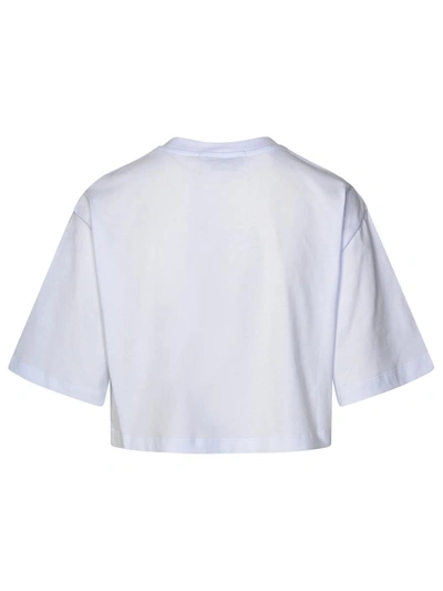 Shop Msgm White Cotton T-shirt