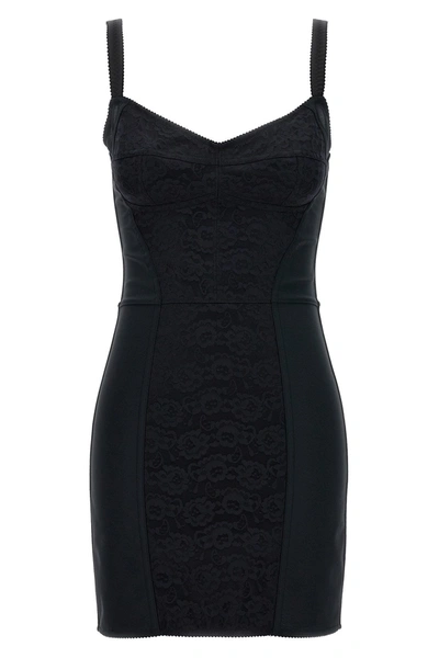 Shop Dolce & Gabbana Women 'essential' Dress In Black