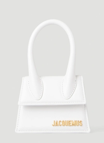 Shop Jacquemus Women Le Chiquito Mini Handbag In White