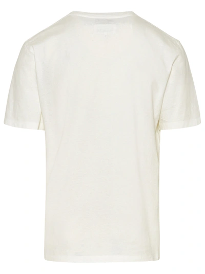 Shop Maison Margiela Man  Set Of 3 White Cotton T-shirts