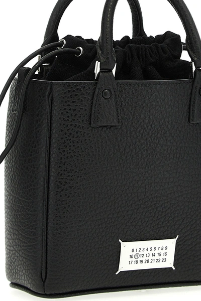 Shop Maison Margiela Women '5ac Tote Vertical' Handbag In Black