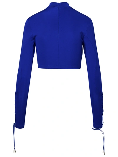 Shop Off-white Woman  Blue Polypropylene Sweater