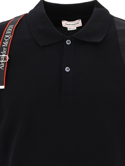 Shop Alexander Mcqueen Alexander Mc Queen Harness Polo Shirt
