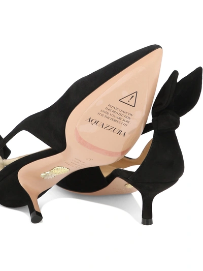 Shop Aquazzura Bow Tie 50 Pumps