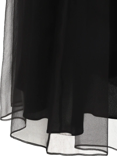 Shop Brunello Cucinelli Shiny Waistband Skirt