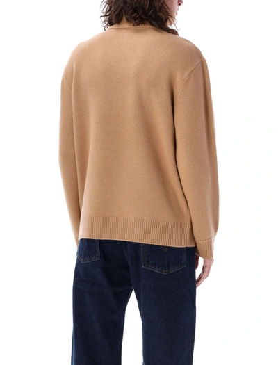 Shop Apc A.p.c. Walter High-neck Sweater In Camel