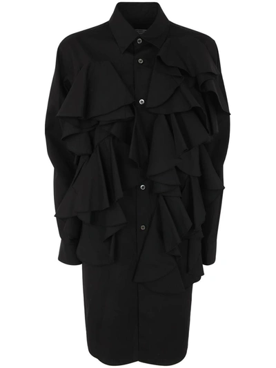 Shop Comme Des Garçons Ladies Blouse Clothing In Black