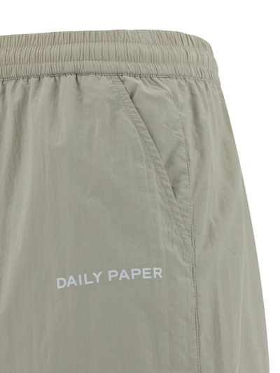 Shop Daily Paper Pants In Moonstruck Beige
