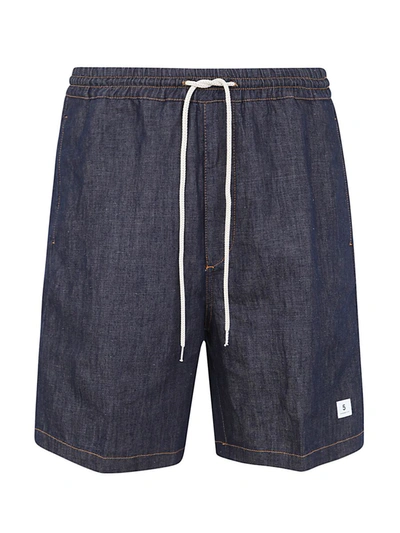 Shop Department 5 Collins Shorts With Drawstring Clothing In Blue