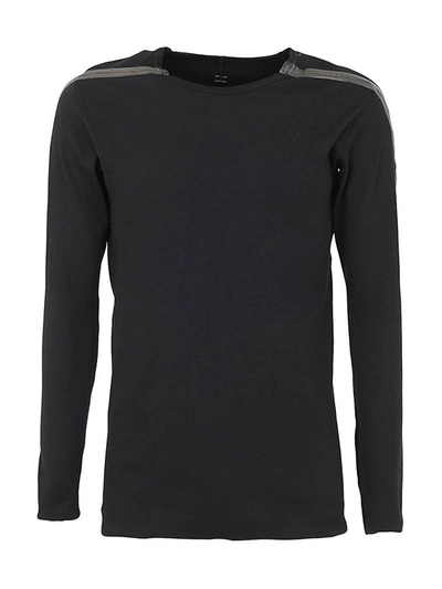 Isaac Sellam T-shirt With Bands In Black