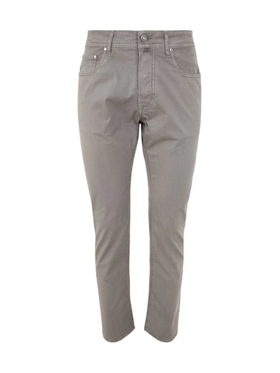 Shop Jacob Cohen Bard Slim Fit Five Pocket Jeans Clothing In Grey