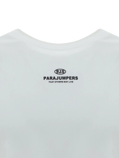 Shop Parajumpers T-shirts In White