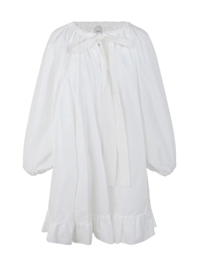 Shop Patou Gg Frill Dress Clothing In White