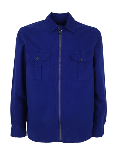 Shop Polo Ralph Lauren Rngrzpnbxpph Long Sleeve Sport Shirt Clothing In Blue