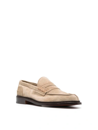 Shop Tricker's Adam Castorino Lace Up Shoes In Brown