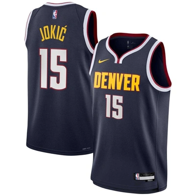 Nike Youth  Nikola Jokic Navy Denver Nuggets Swingman Jersey In Navy