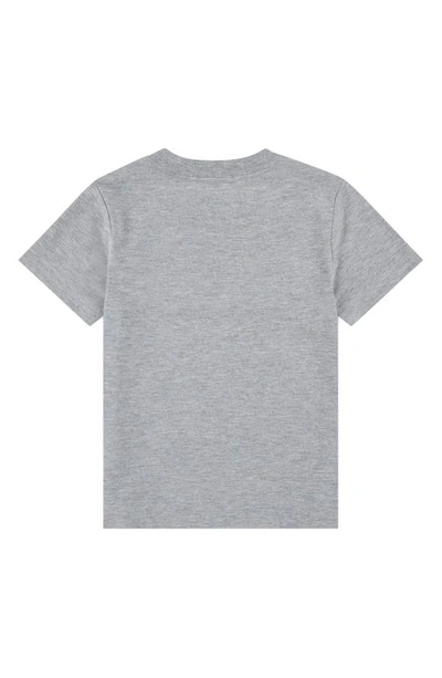 Shop Nike Kids' Club Logo T-shirt In Dark Grey
