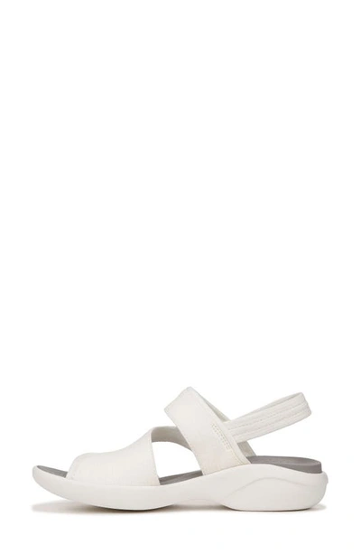 Shop Bzees Cleo Slingback Sandal In White