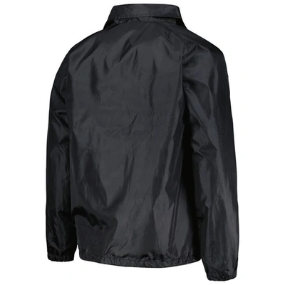 Shop Dunbrooke Black San Francisco Giants Coach's Raglan Full-snap Windbreaker Jacket