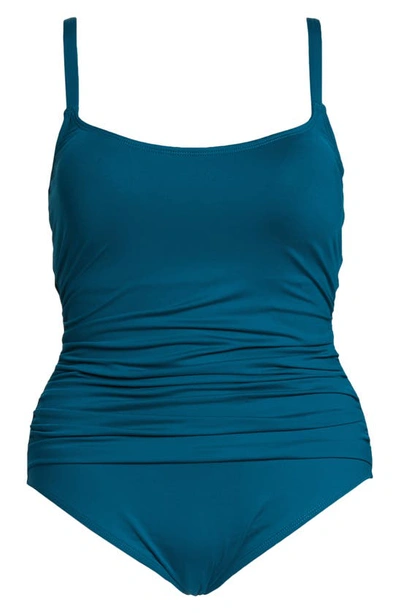 La Blanca Island One-piece Swimsuit In Turquoise