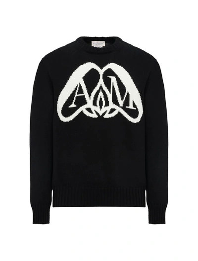 Shop Alexander Mcqueen Mcqueen Sweatshirt In Black