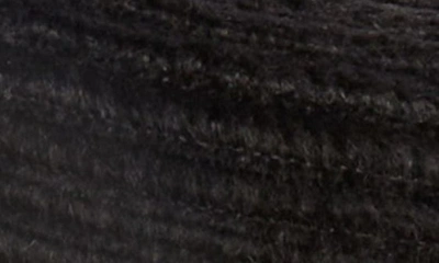 Shop Esenshel Big Wool Beret In Solid Black Wool