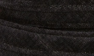 Shop Esenshel The Cuff Woven Cloche In Black Grey Mix
