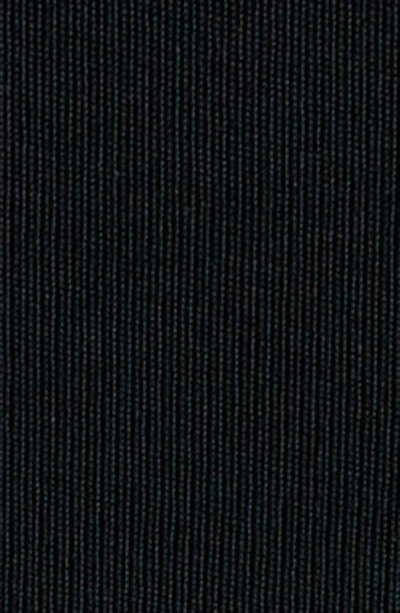 Shop Balenciaga Cutout Long Sleeve Stretch Jersey Minidress In Black