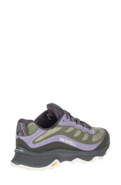 Shop Merrell Moab Speed Hiking Shoe In Lichen