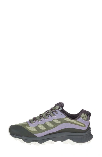 Merrell Moab Speed Hiking Shoe In Lichen